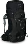Osprey Ariel 65 Women's Backpacking Backpack, Black, Medium/Large