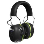 ISOtunes AIR DEFENDER Bluetooth Earmuffs: Comfortable Wireless Hearing Protection with 40 Hour Battery Life