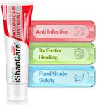 iShanCare® Wound Care Ointment - First Aid Ointment, 3X Faster Healing for Burns, Ulcers, Cuts, Abrasions, Bed sores, Pressure sores, Leg and Foot Wounds, Natural Wound Healing Ointment