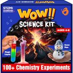 Butterfly EduFields 100+ Science Experiments Kit for Kids Ages 4 5 6 7 8 Years Old Boys Girls | Birthday Gift Ideas for Boys and Girls Ages 4 5 6 7 8 Years| Fun STEM Learning & Educational Toys