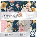 Tonic Studios Whimsy Meadow 12" x 12" Patterned Paper Art Pad - 5453E