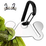 2PC Dog Poop Bag Holder, Waste Bag Holder, Dog Poop Bag Carrier, Hand Free Holder, CA-PJ2p