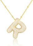 KELMALL Cubic Zirconia Bubble Initi