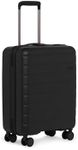 ANTLER - Stamford 2.0 Hard Shell Cabin Suitcase - 54.1 x 40.2 x 20 cm 37L, Lightweight with 4 Spinner Wheels, TSA Locks, Carry On Luggage Approved by easyjet & British Airways - Black