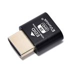 EVanlak HDMI Dummy Plug Headless Ghost Display Emulator Premium Aluminum PC（Fit Headless-1920x1080 New 3RD@60Hz）-1pack