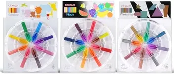 CirKolor Colored Pencils – 24 Color Set of 3 Cases, Multiple-Use Twirling Crayons Drawing Pencils Set for Coloring, Art Supplies for Adults and Kids