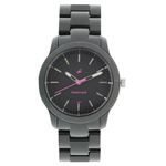 Fastrack Trendies Quartz Analog Black Dial Plastic Strap Watch for Girls-NS68006PP01