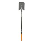 Fiskars 58" Pro Transfer Shovel, Heavy Duty Garden Spade Shovel for Digging and Moving Materials