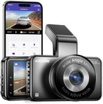 AZDOME 1080P Dash Cam WiFi APP Car Camera with 3 Inch IPS Screen, 150° Wide Angle, ADAS, G-Sensor, Parking Monitor, Loop Recording, Super Night Vision Dashboard Camera Driving Recorder (M17)