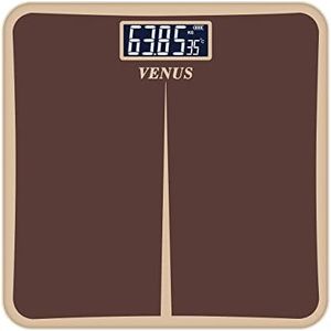 Venus (India) Electronic Digital Personal Bathroom Weight Machine for Body Weight upto 180 kg Weighing Scale with 24 Months Warranty