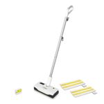 Kärcher SC 1 Upright Steam Mop, heat-up time: 30 s, area coverage: approx. 30 m², tank: 0.2 l, weight: 2.1 kg, EasyFix floor nozzle (Large), 2 microfibre floor cloths (Large), descaling cartridge