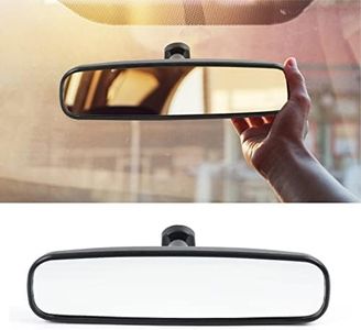 AKSOLONT 10" Rear view mirror, Universal Interior RearView Mirror Bracket Compatible With Toyota Corolla Camry RAV4 Ford Focus Nissan Rogue Altima Sentra Honda CRV Accord KIA Optima Mazda 3 5 6 Miata