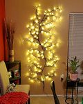 Lighted Willow Vine, 8 Flash Model Twinkling Tree Wall Lights, 160 LEDs Lighted Tree Branch Lights for Wall Corner Decor, 8.5ft Flexible Enchanted Willow Vine for Living Room Bedroom Decorations