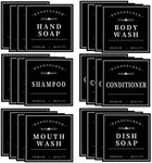 KSIWRE 24PCS Waterproof Soap Labels