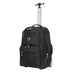 ARIANA® Wheeled Backpack Trolley Laptop Rucksack Cabin Hand Luggage Camping Hiking Travel Bag - RT644