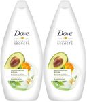 Dove Nourishing Secrets Invigorating Ritual Body Wash Avocado Oil & Calendula Extract 16.9 Ounce / 500 Ml