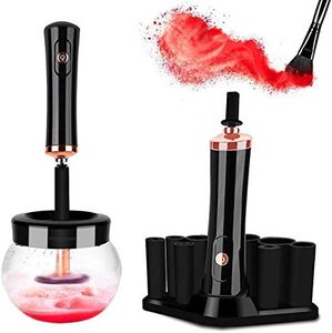 Makeup Brush Cleaner and Dryer Machine with Powerful Spinner Completely Clean and Dry Quickly in Seconds for All Size Cosmetic Brushes