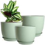 WOUSIWER Plant Pots 10/9/8 inch, Se