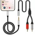 2-in-1 audio cable--iOS port to 3.5
