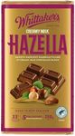 Whittaker's Hazella - Finest Hazelnut Milk Chocolate Block 250g- 33% Cocoa - Ethically Crafted & Deliciously Pure, Candy Bar - 100% Rainforest Alliance Certified