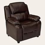 JC Home Soft Leather Kids Recliner 