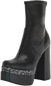 Guess women's Caballa Ankle Boot, Black 001, 8.5