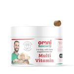 Omni Dog Supplements - One-a-Day Home Cooking Dog Chews to Supplement Home Cooked Diet, Vet Grade with Nutrients and Vitamins to Help Prevent Nutritional Deficiencies, 30 Servings, Medium Dog 15-30 Kg