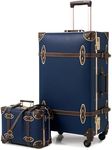 urecity Vintage Luggage Set, 2 Piec