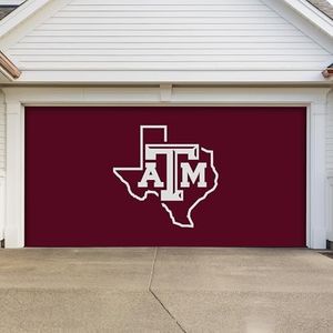 Texas A&M Aggies Garage Banner - Tension Polyester - 7' x 16'