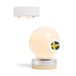 LUNDBY Dolls House Lights Accessories –– Ceiling Lamp Spotlights + Floor Light –– Mini Battery Operated LED Lights for Mini Dolls 11 cm –– 2 pieces –– Age 4+ –– 1:18