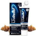 LivRelief | Pain Relief Cream for Joint, Sore Muscle, Sport Injury, and Inflammation | Natural & Paraben-Free - 100g