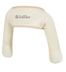 ScratchSleeves | Stay-on Scratch Mitts for Itchy Babies | Cream/Cappuccino | 3-6m