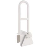 Vaunn Medical Adjustable Bathtub Safety Rail Shower Grab Bar Handle