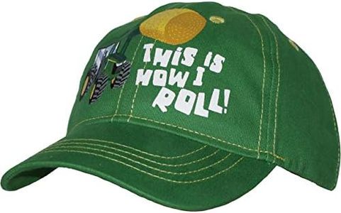 John Deere boys John Deere Boys' Baseball Cap, Green, 2-4T US