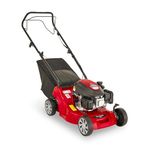 Mountfield Petrol Lawnmower SP41 a, 39 cm, 123 cc – Self-Propelled, 40 l Collector – Lawns up to 250 sqm
