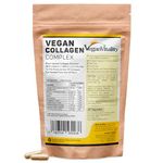 Vegan Collagen with Biotin, Lysine, Bamboo Silica, Zinc, Vitamin C, E & A. Collagen Supplements for Women 2 Months Supply. for Hair, Nails, Joints & Bones.