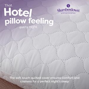 Slumberdown Hotel Pillows 4-Pack – Soft Support Bed Pillows