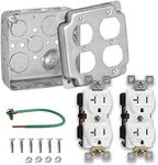 Outlet Box Kit, Includes 4x4'' Draw