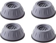 Kmils Washing Machine Stand, Washing Machine Feet Pads & Shock Absorber, Anti-Vibration Pad for Washing Machine (4 Pieces)