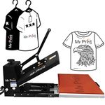 My Print | Automatic Open with Slider | Heat Press Machine 16x24 | Heavy Duty | Multi Purpose Use | DTF Printing |Sublimation Printing | Vinyl Printing | Screen Printing | Fusing Machine (Drawer 16x24 HEAT PRESS)