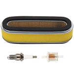 HR214 Air Filter Spark Plug for Hon-da GXV120 GV200 HR194 HR195 HRA214 HRA215 HRC215 HR21 Lawn Mower 17210-ZE6-505 17210-ZE6-003