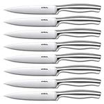 Aiheal Steak Knives, Stainless Stee
