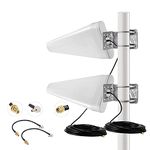 11dBi Dual MIMO Wideband Directional Yagi Panel 3G 4G LTE 5G Modems Long Range Cellular Antenna