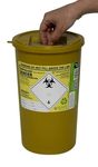 2X Sharpsguard Sharps Bin 5 litre - Yellow (Multi Pack)