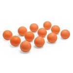 Champion Sports Official Lacrosse Balls (Orange, Pack of 12)
