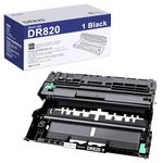 DR820 Drum Unit Compatible Replacement for Brother DR-820 DR 820 for Brother MFC-L5850DW HL-L6200DW HLL6200DW L6200DW MFC-L5900DW MFC-L5700DW HL-L5200DW L5200DWT Printer (1 Black)