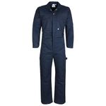 Fort Men's 377 Quilted Boilersuit Coverall, Navy, Large