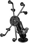 RAM Mounts (RAM-B-138-UN8U) Flat Surface Mount with Universal X-Grip Ii Holder for 7 Tablets Including the Ipad Mini 1-3 by NationalMounts