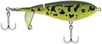 Berkley Choppo Topwater Fishing Lure, MF Frog, 3/4 oz, 105mm Topwater, Enhanced Propeller Surface Area for Maximum Disturbance, Equipped with Sharp Fusion19 Hook