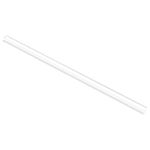 uxcell Acrylic Round Rod, Clear,1/2" Diameter 12-1/4" Length, Solid Plastic PMMA Bar Stick